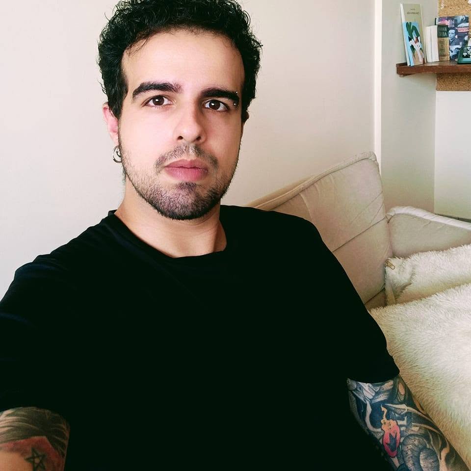 Retrato do psicólogo Thiago Moura